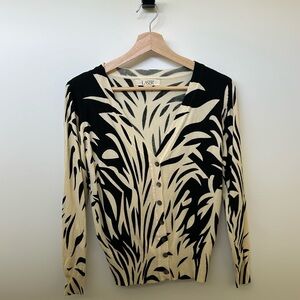 Zebra 🦓 V Neck Cardigan